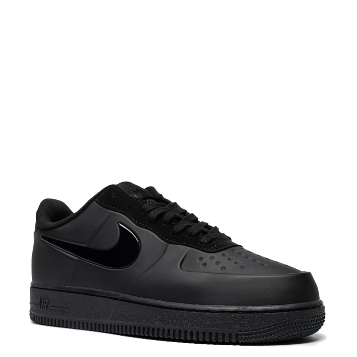 Black Gloss Finish Casual Sneakers