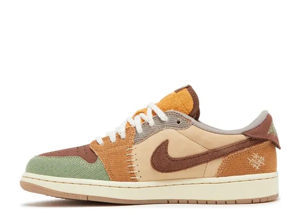 Patchwork Retro Low-Top Sneakers