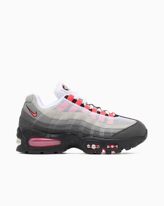 Air Max 95 Medium Ash and Solar Red