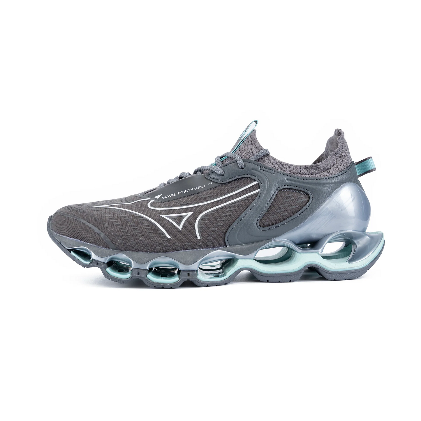 Grey Mint Wave Sneakers