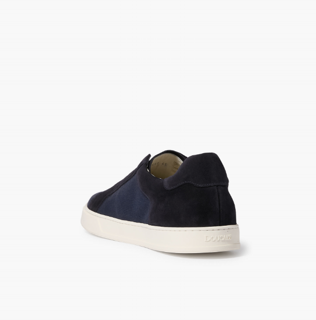 Men's Leather Sneakers in Blue for Men