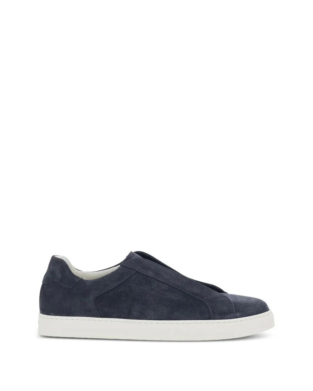Men's Leather Sneakers in Blue for Men