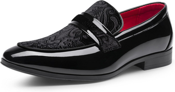 Patent Leather Low Top Sneakers