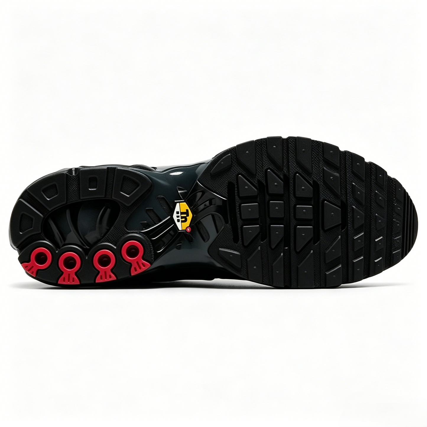 Men's AM 'Black Gradient Red' Sneakers