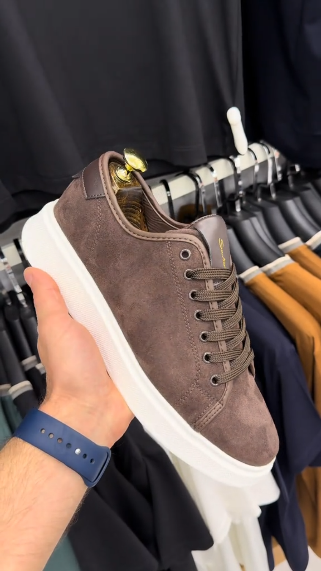 Premium Suede Low-Top Sneakers