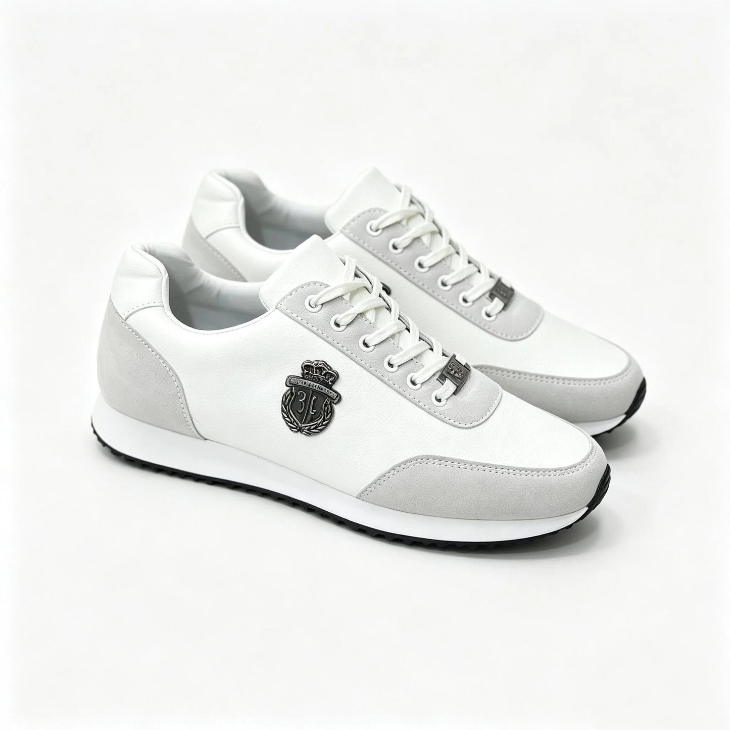 White Premium Versatile Sneakers