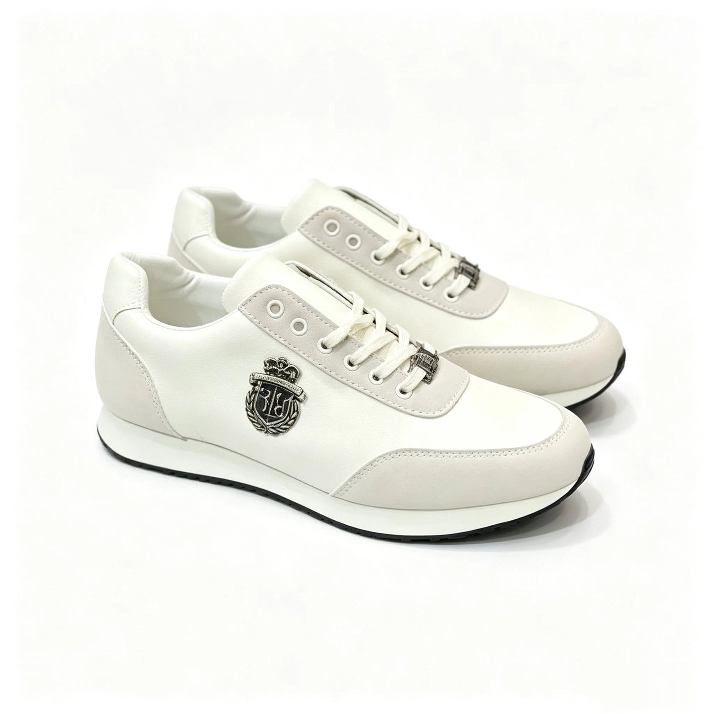 White Premium Versatile Sneakers